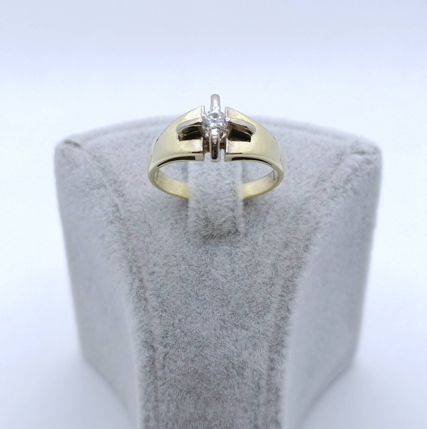 Ring Brillant Solitär Gold 585er