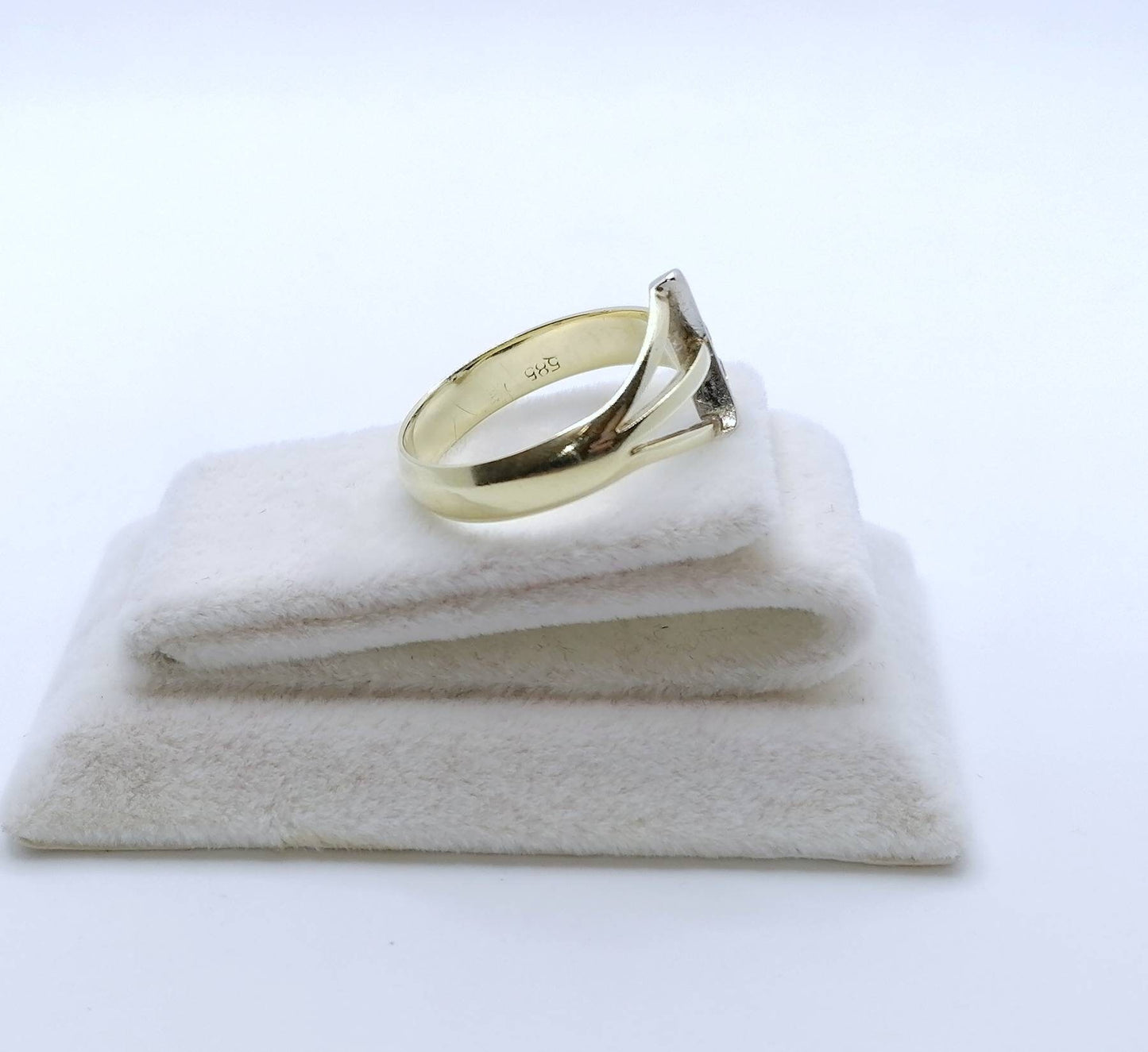 Vintage Brillant Gold 585er Damenring