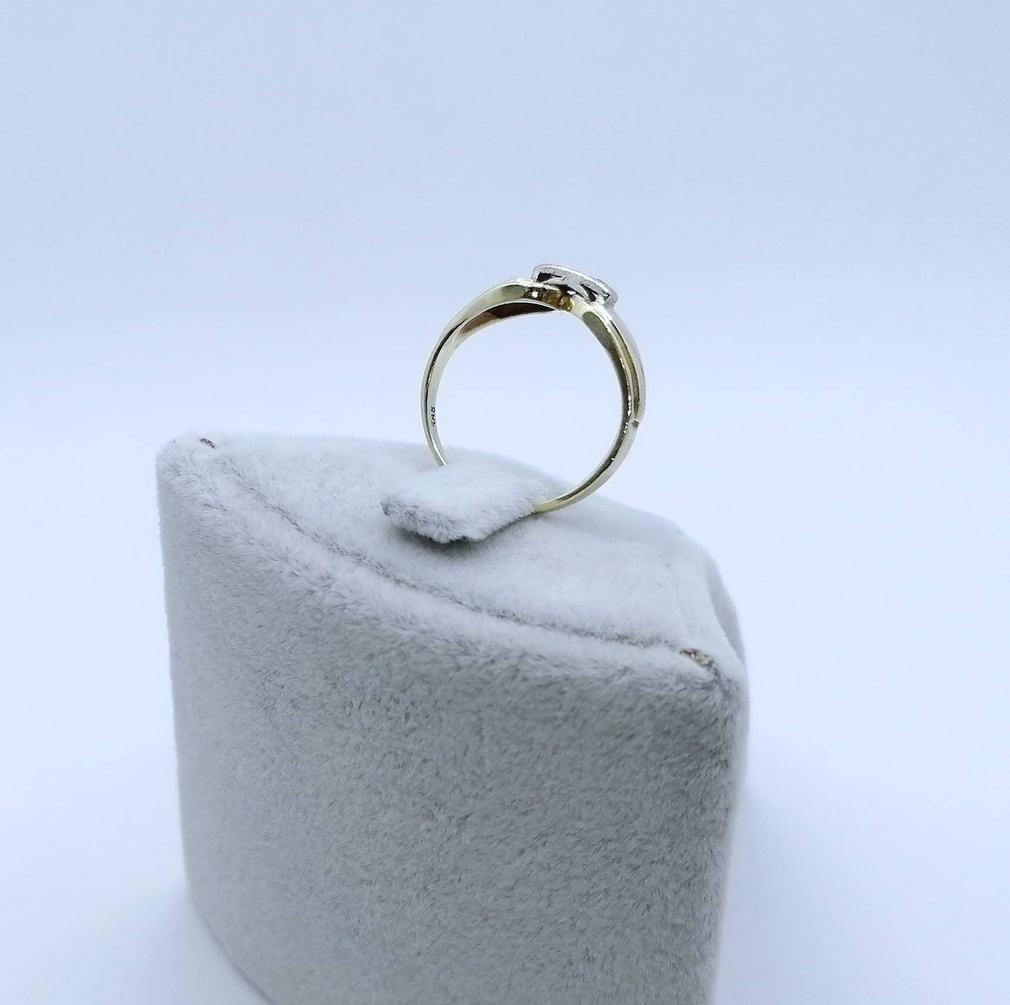 Vintage Ring Gold 585er mit Diamanten