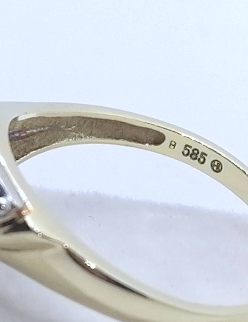 Ring Gold 585er mit Brillanten und Saphiren