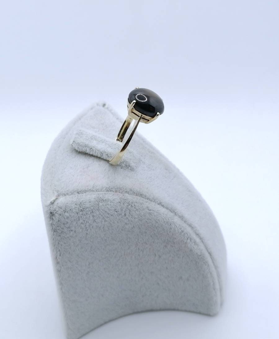 Ring Gold 585er mit Stern Saphir Gr. 53