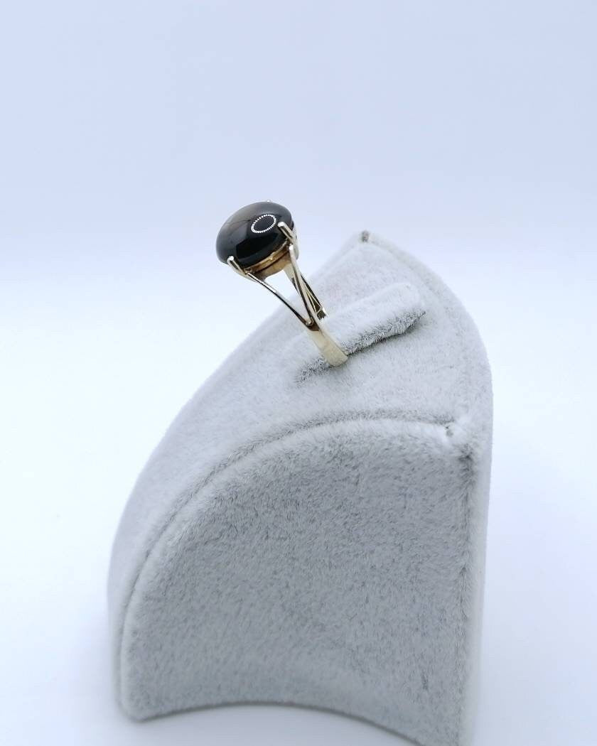Ring Gold 585er mit Stern Saphir Gr. 53