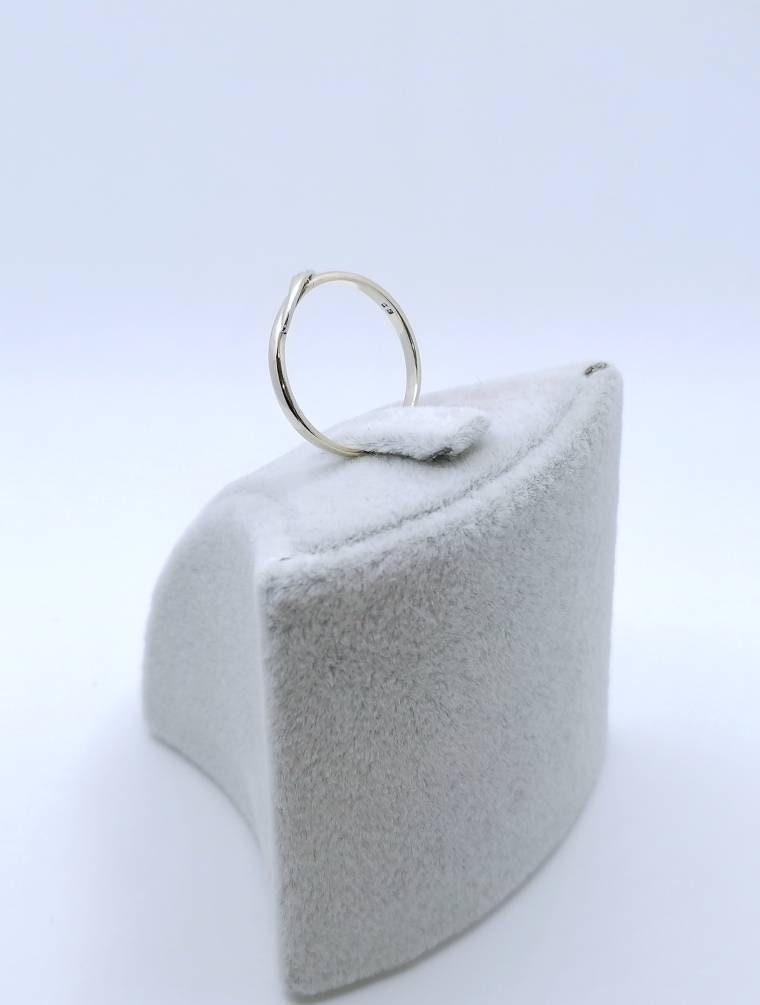 Ring Gold 375er mit Diamant Gr. 57