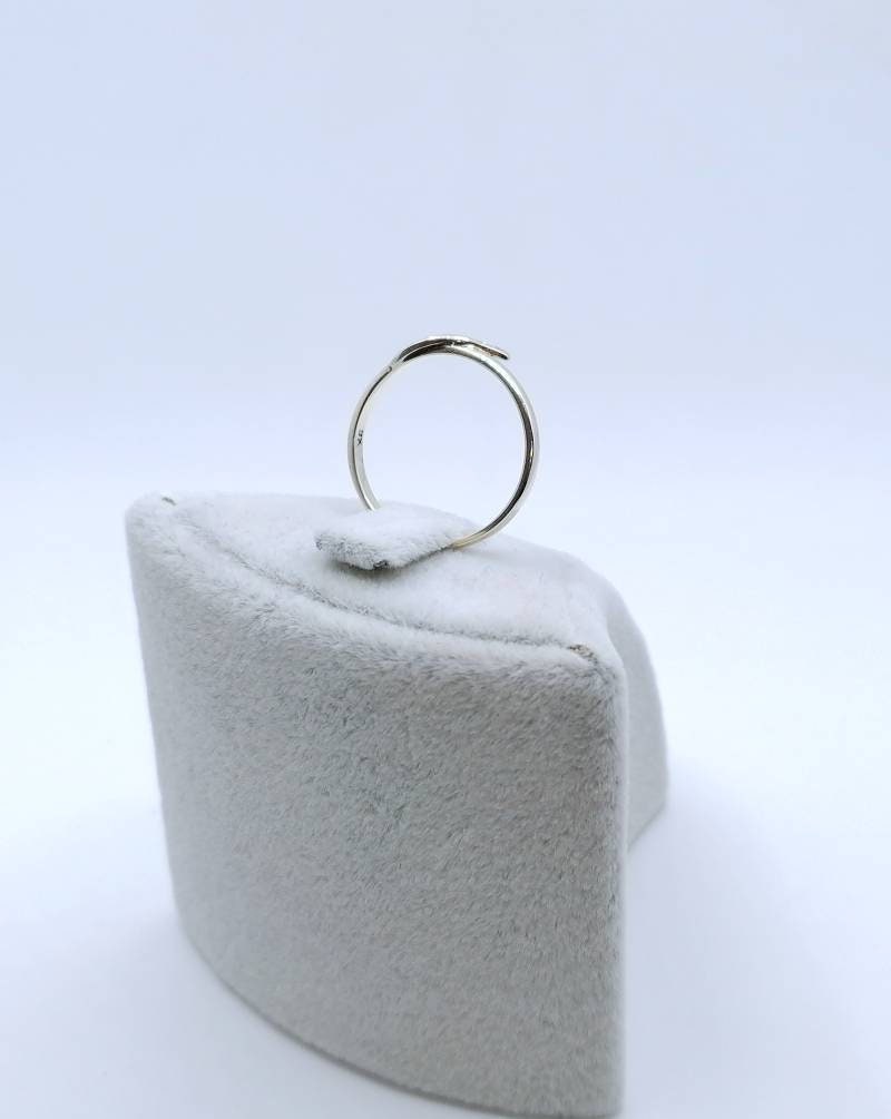 Ring Gold 375er mit Diamant Gr. 57