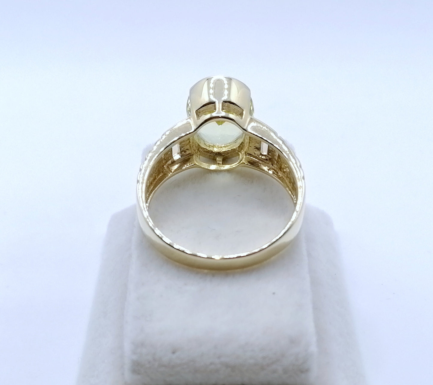 Ring Gold 375er mit Amethyst Gr. 63