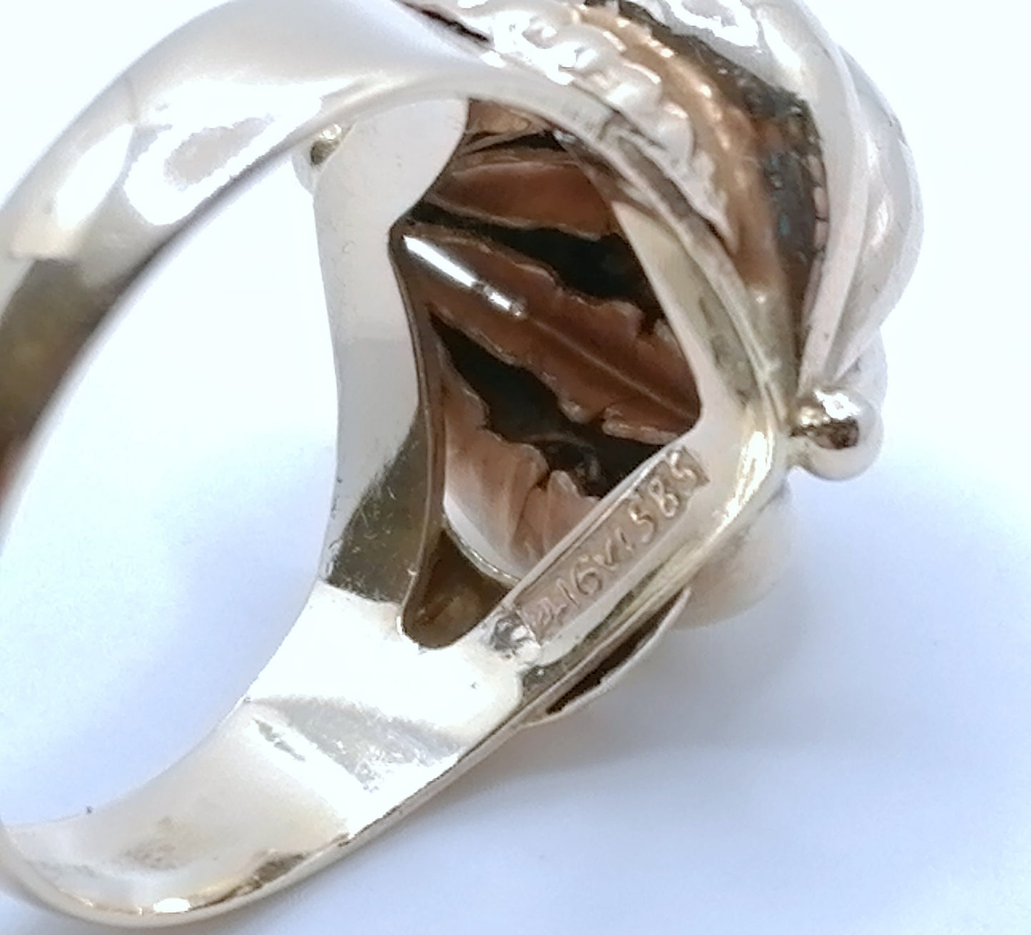 Ring Rotgold Prunkvoll Gr. 57