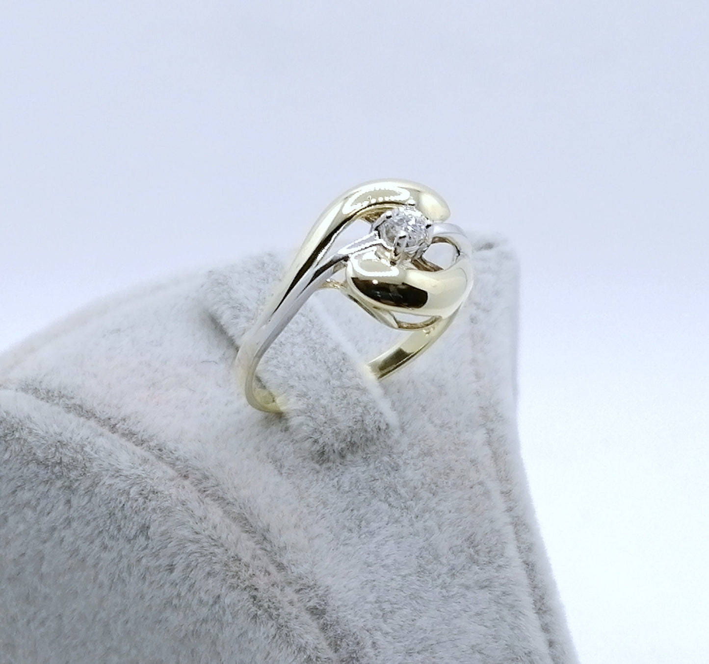 Ring Brillant Solitär Gold 585er