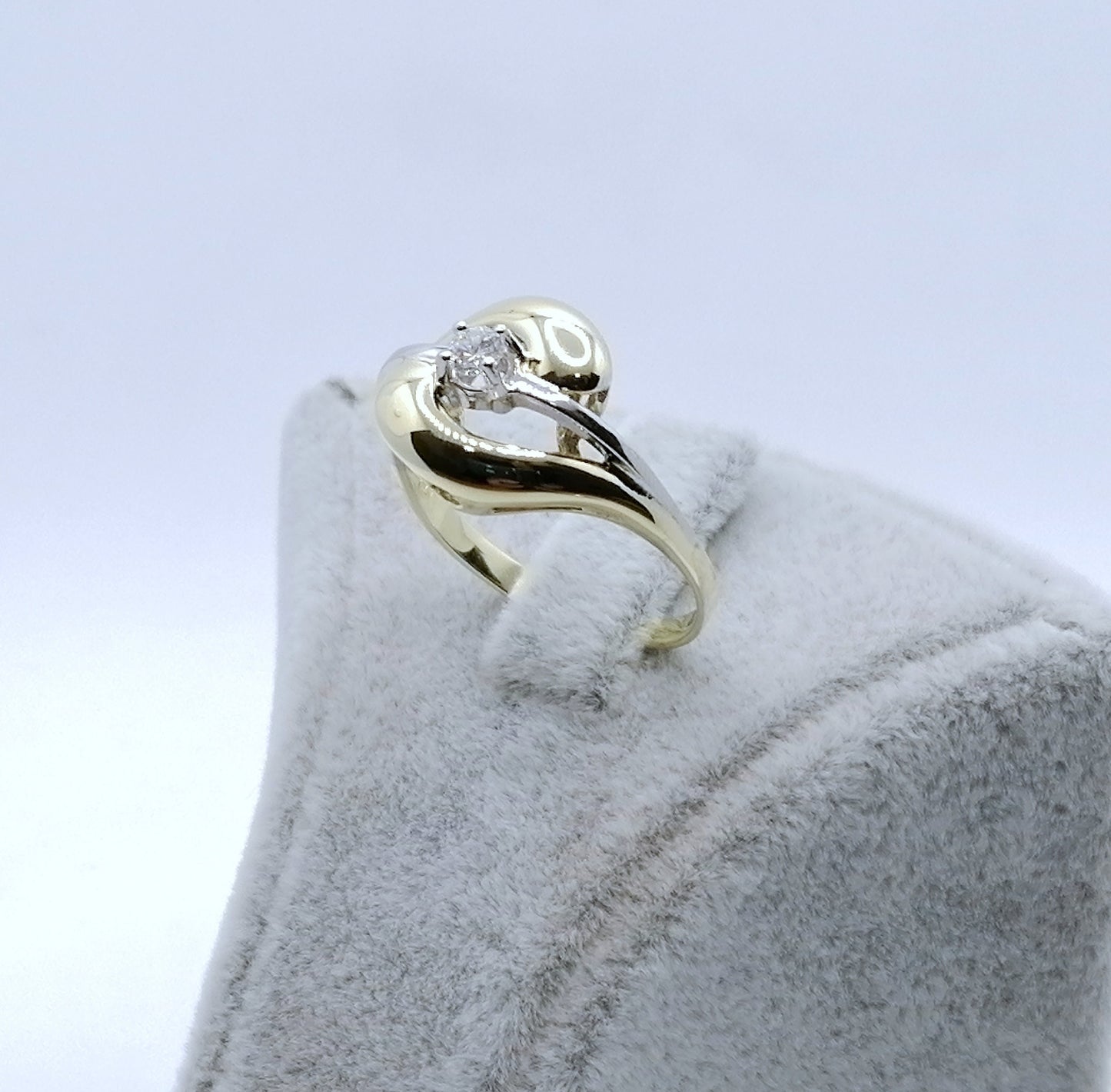 Ring Brillant Solitär Gold 585er