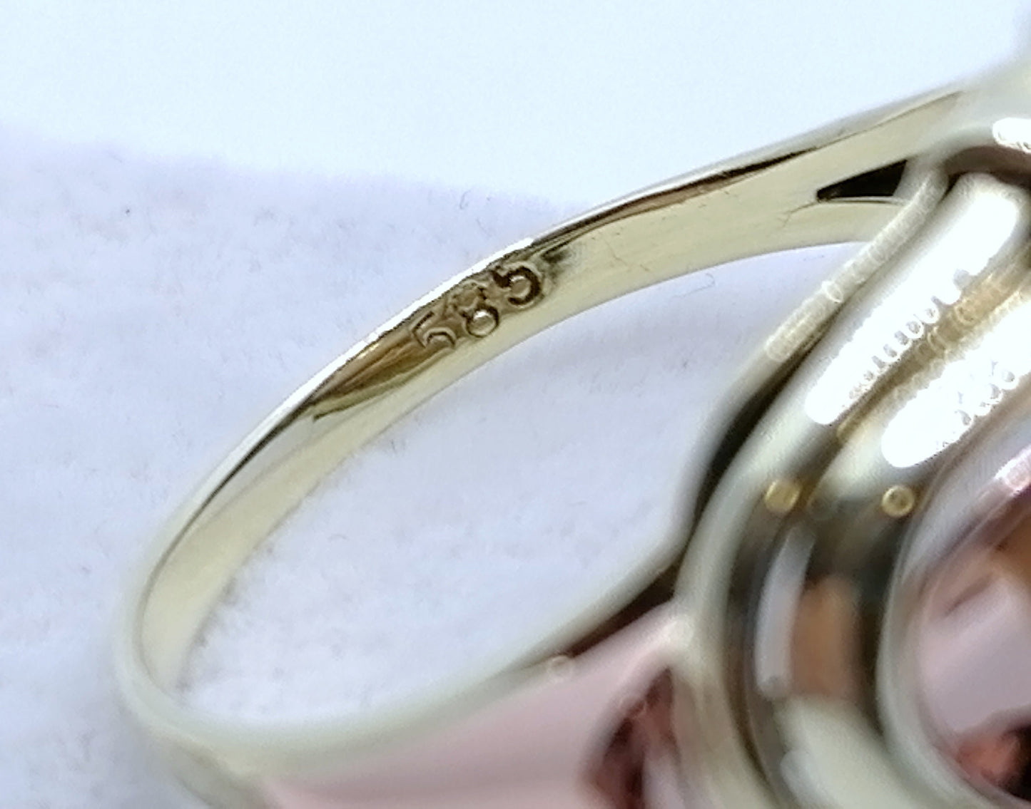 Vintage Ring Gold 585er mit Perlen