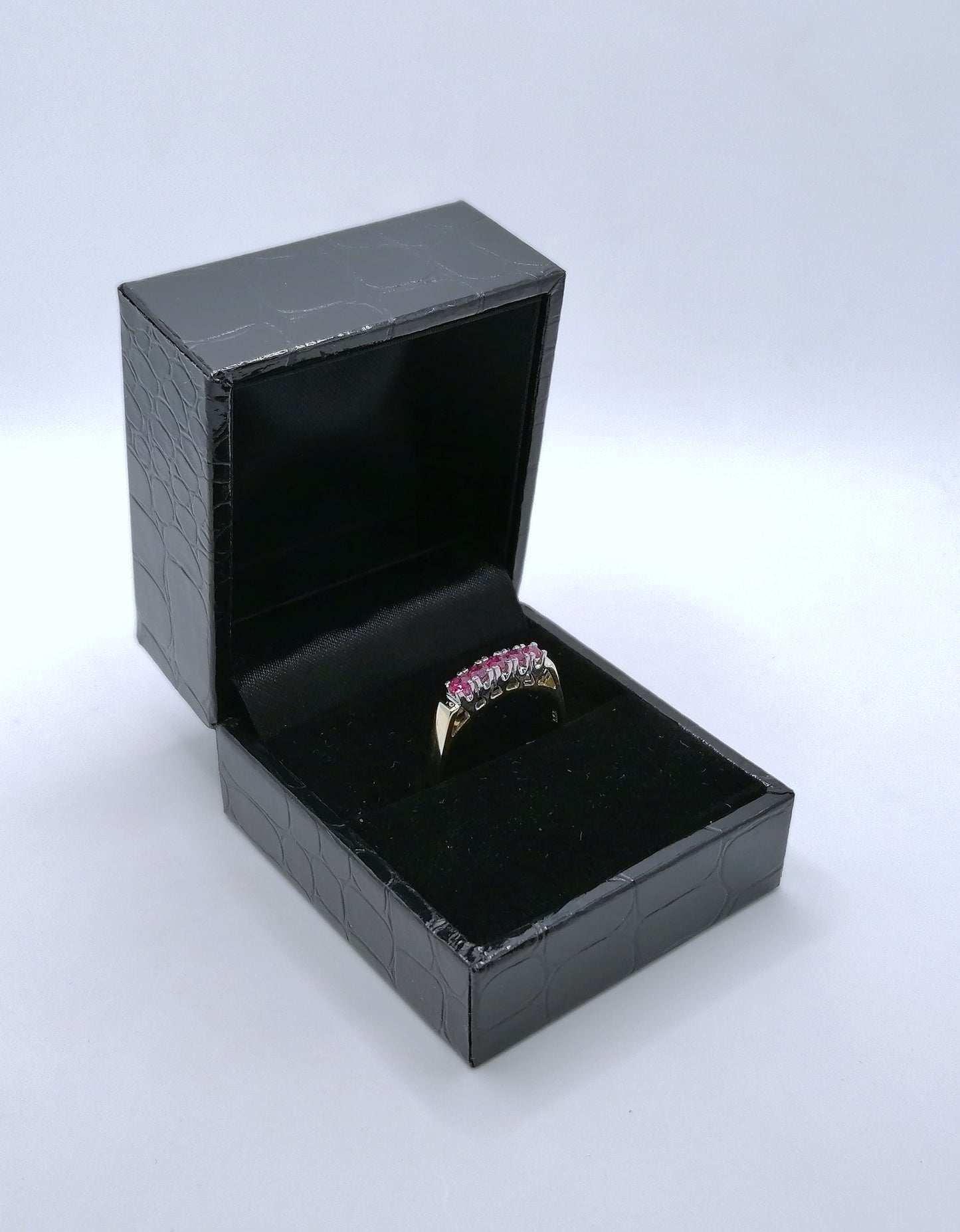 Ring Gold mit Rubin Edelsteinen Gr. 57