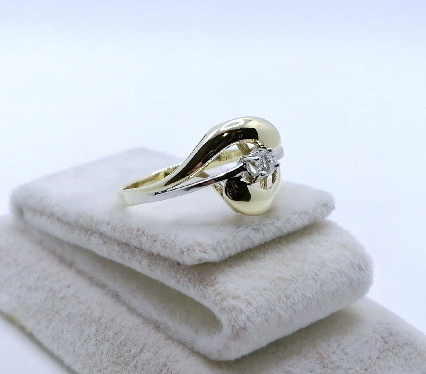 Ring Brillant Solitär Gold 585er