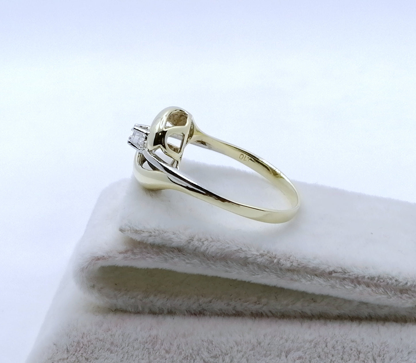 Ring Brillant Solitär Gold 585er