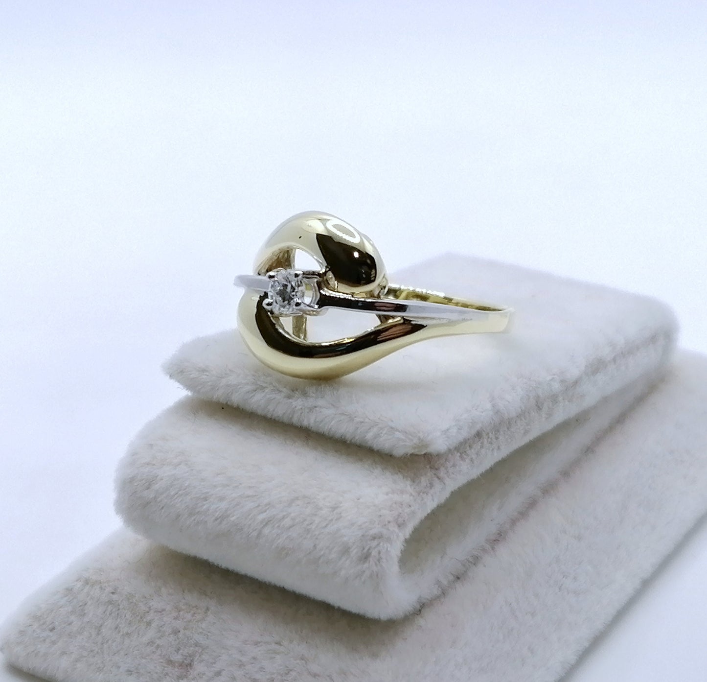 Ring Brillant Solitär Gold 585er