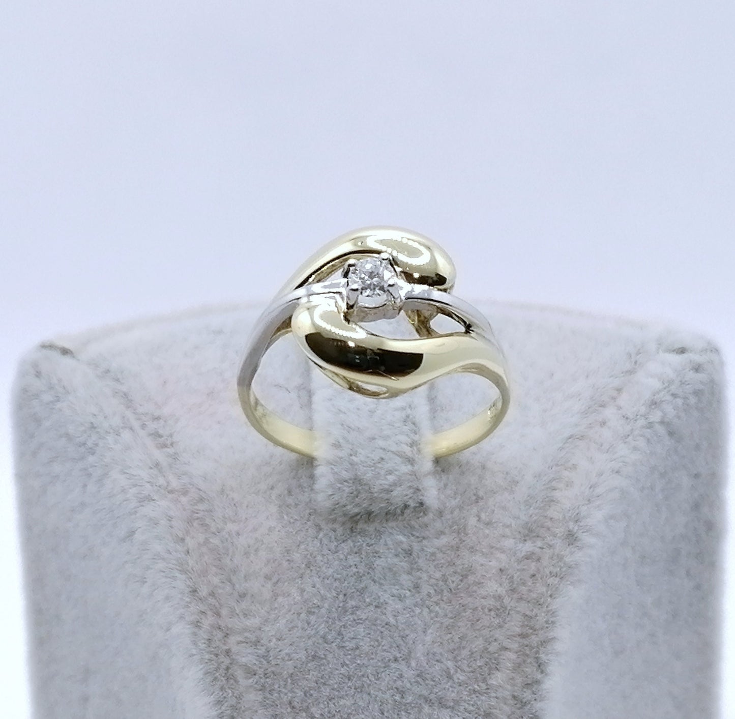 Ring Brillant Solitär Gold 585er