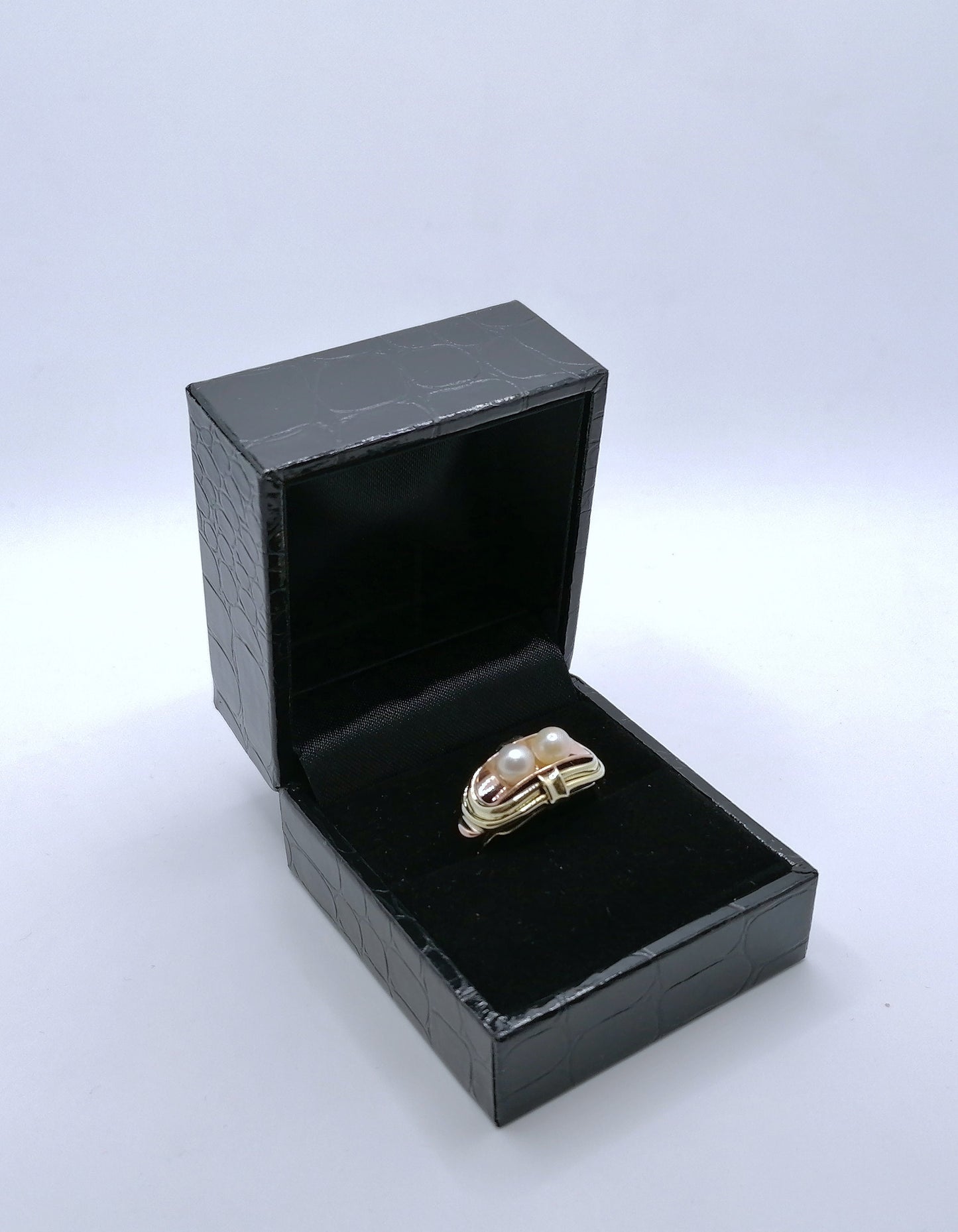 Vintage Ring Gold 585er mit Perlen