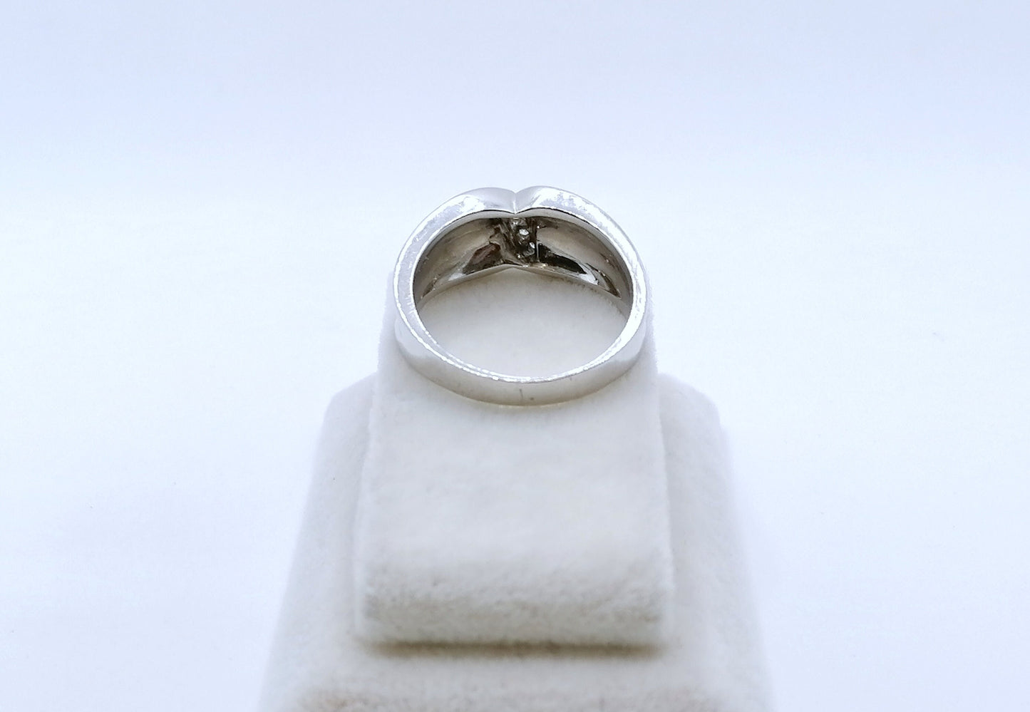 Ring Weißgold 750er mit Diamanten Gr. 56