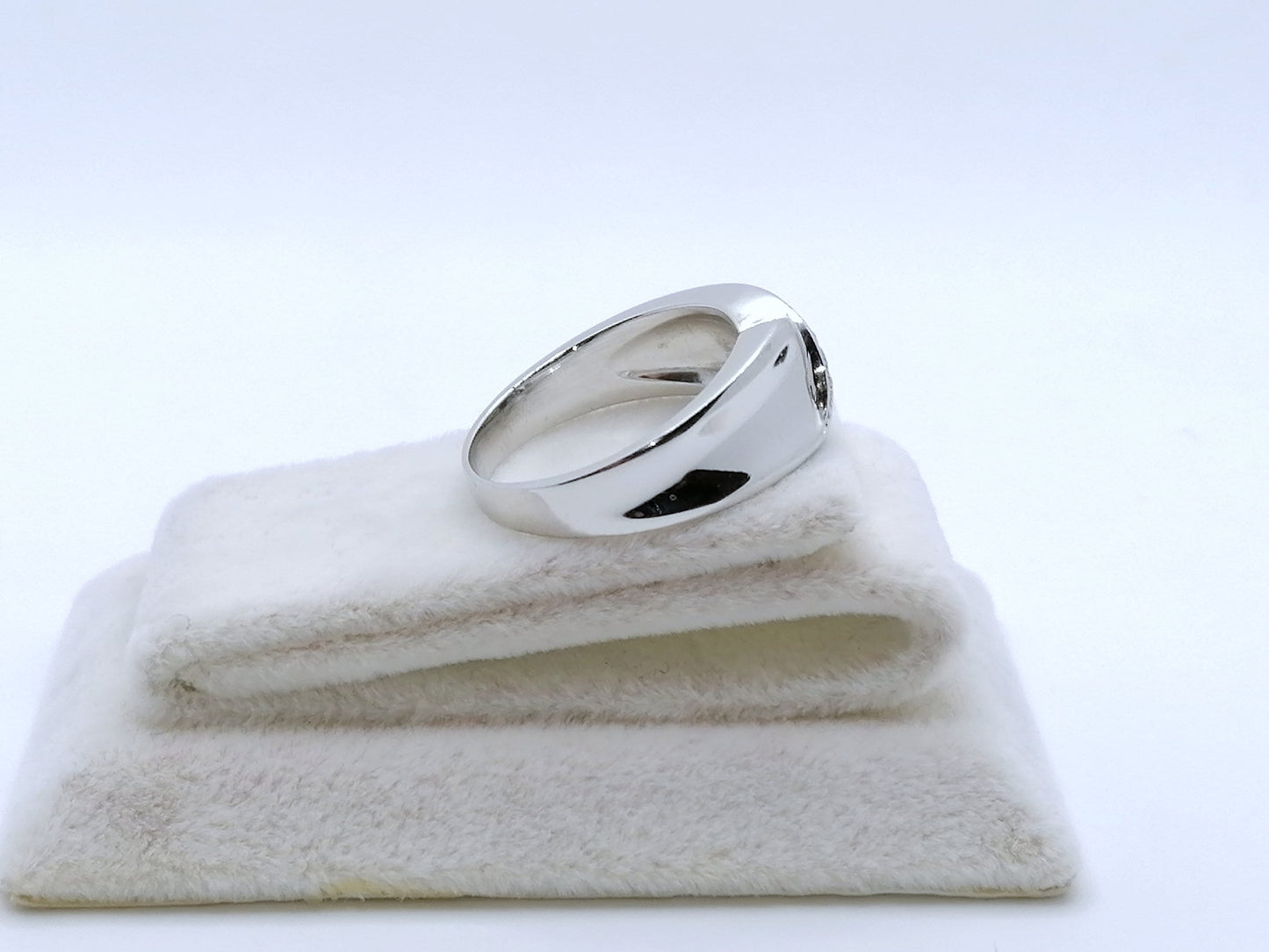 Ring Weißgold 750er mit Diamanten Gr. 56