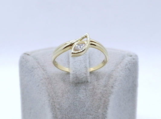Ring Gold 333er mit Zirkonia Damenring