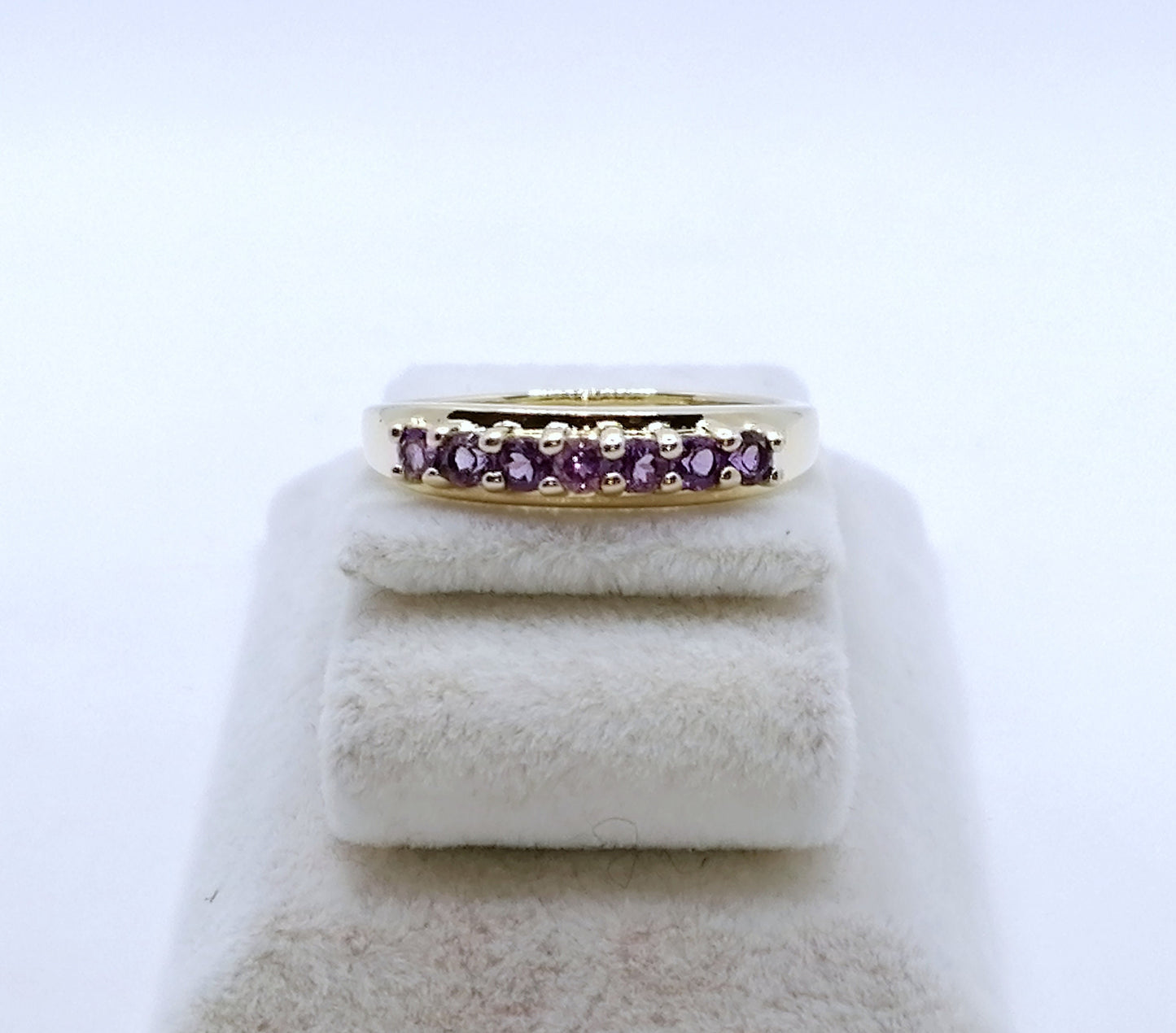 Ring Gold 375er mit Amethysten