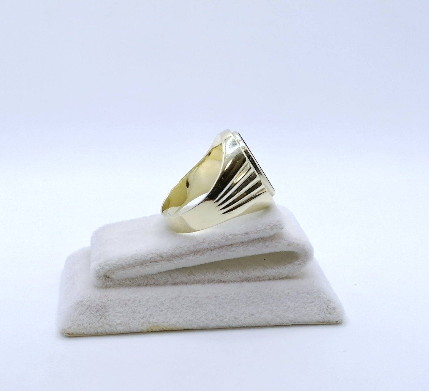 Ring Gold mit Onyx Stein Gr. 65