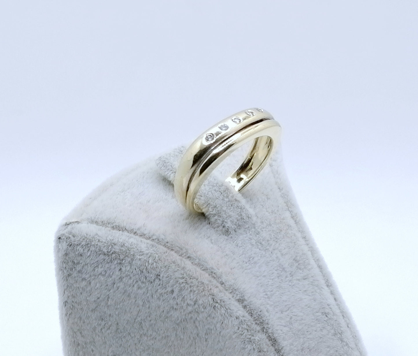 Ring Gold 585er mit Zirkonia Gr. 57