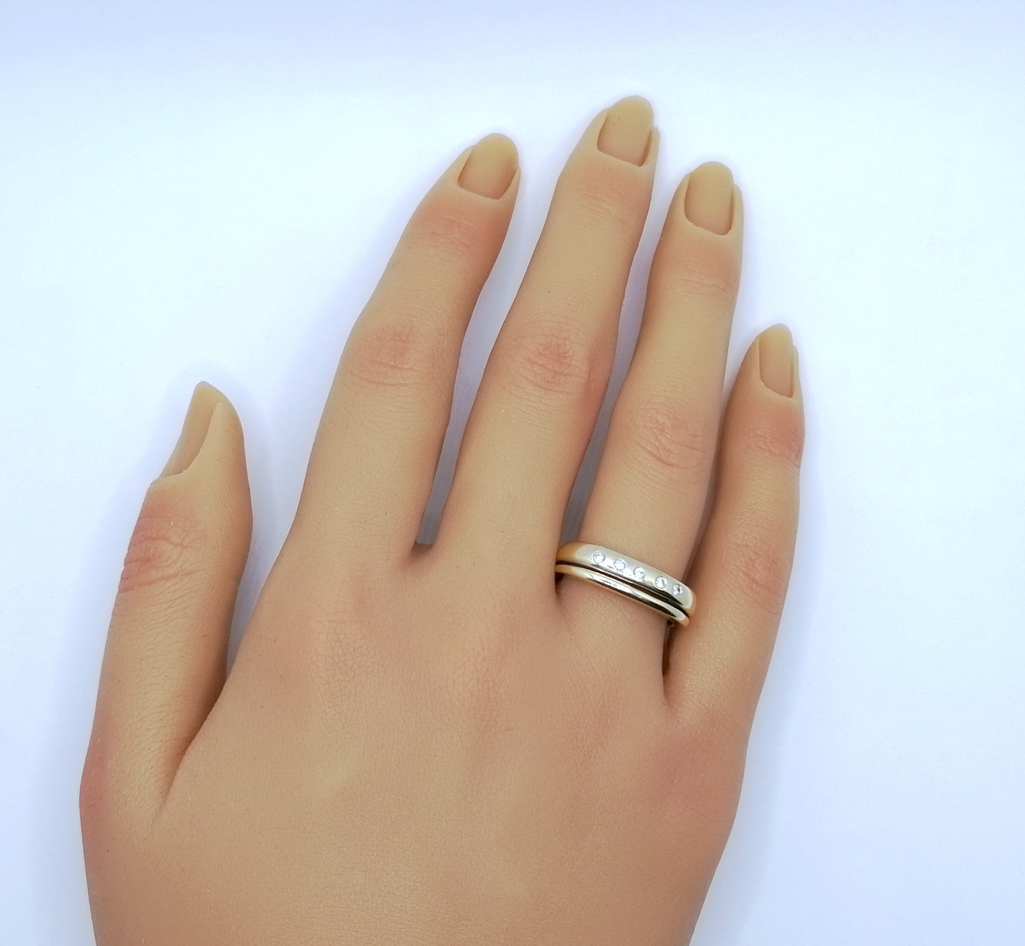 Ring Gold 585er mit Zirkonia Gr. 57