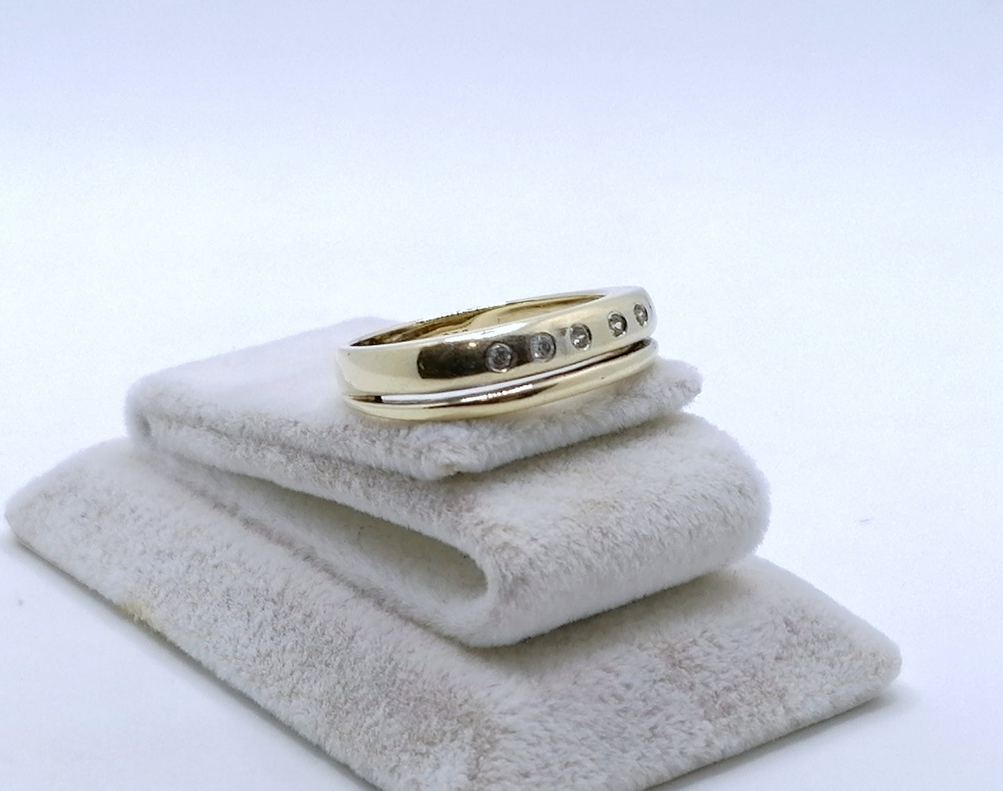 Ring Gold 585er mit Zirkonia Gr. 57