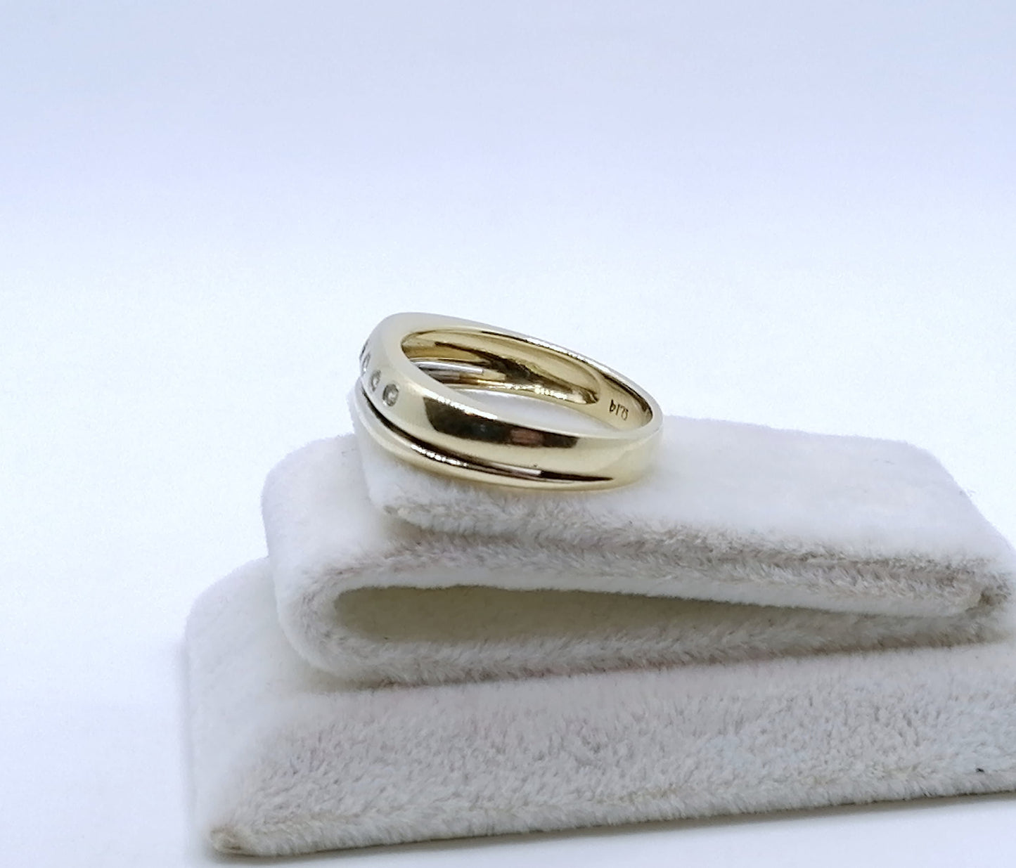 Ring Gold 585er mit Zirkonia Gr. 57