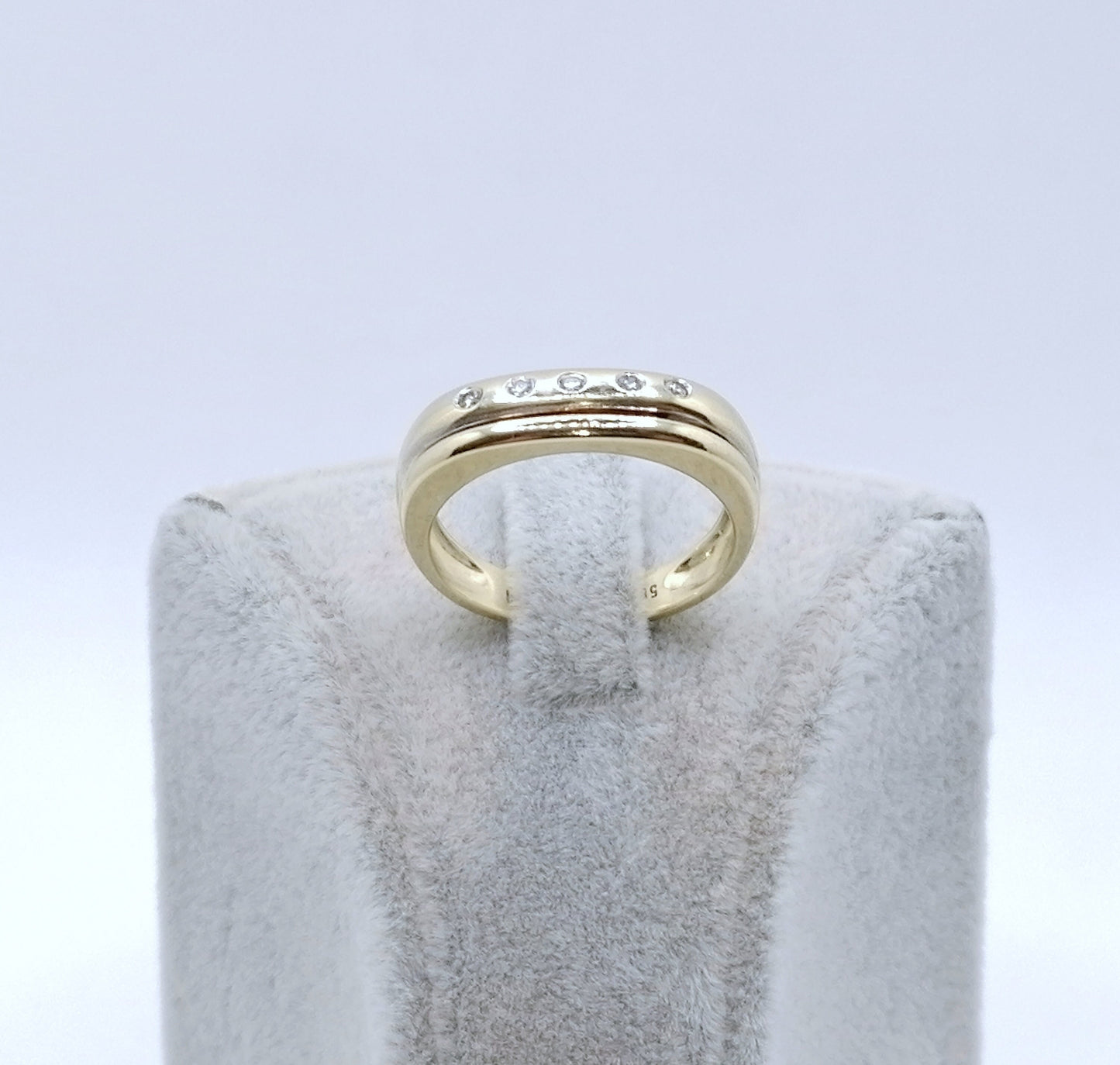 Ring Gold 585er mit Zirkonia Gr. 57