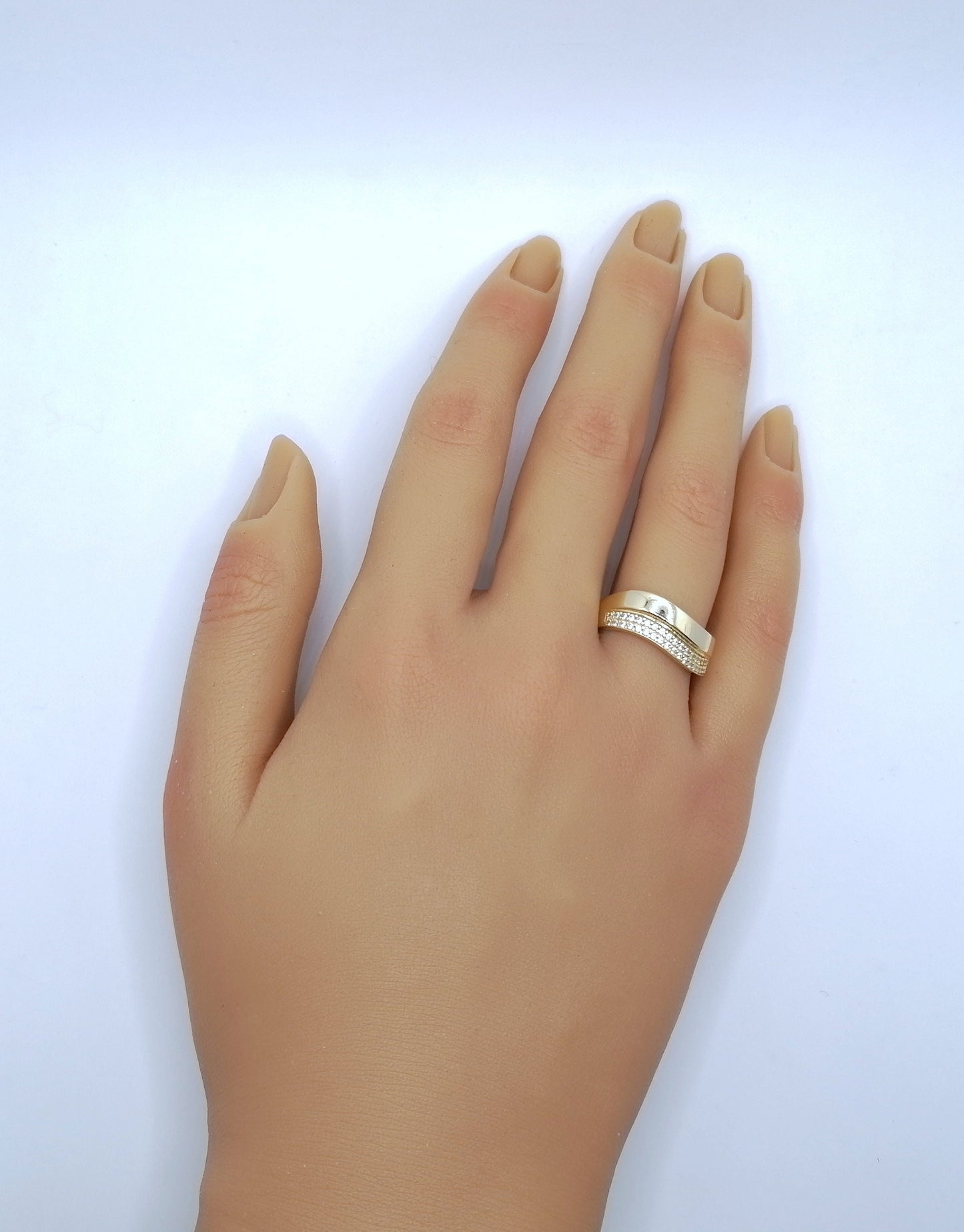 Ring Gold 585er mit Zirkonia