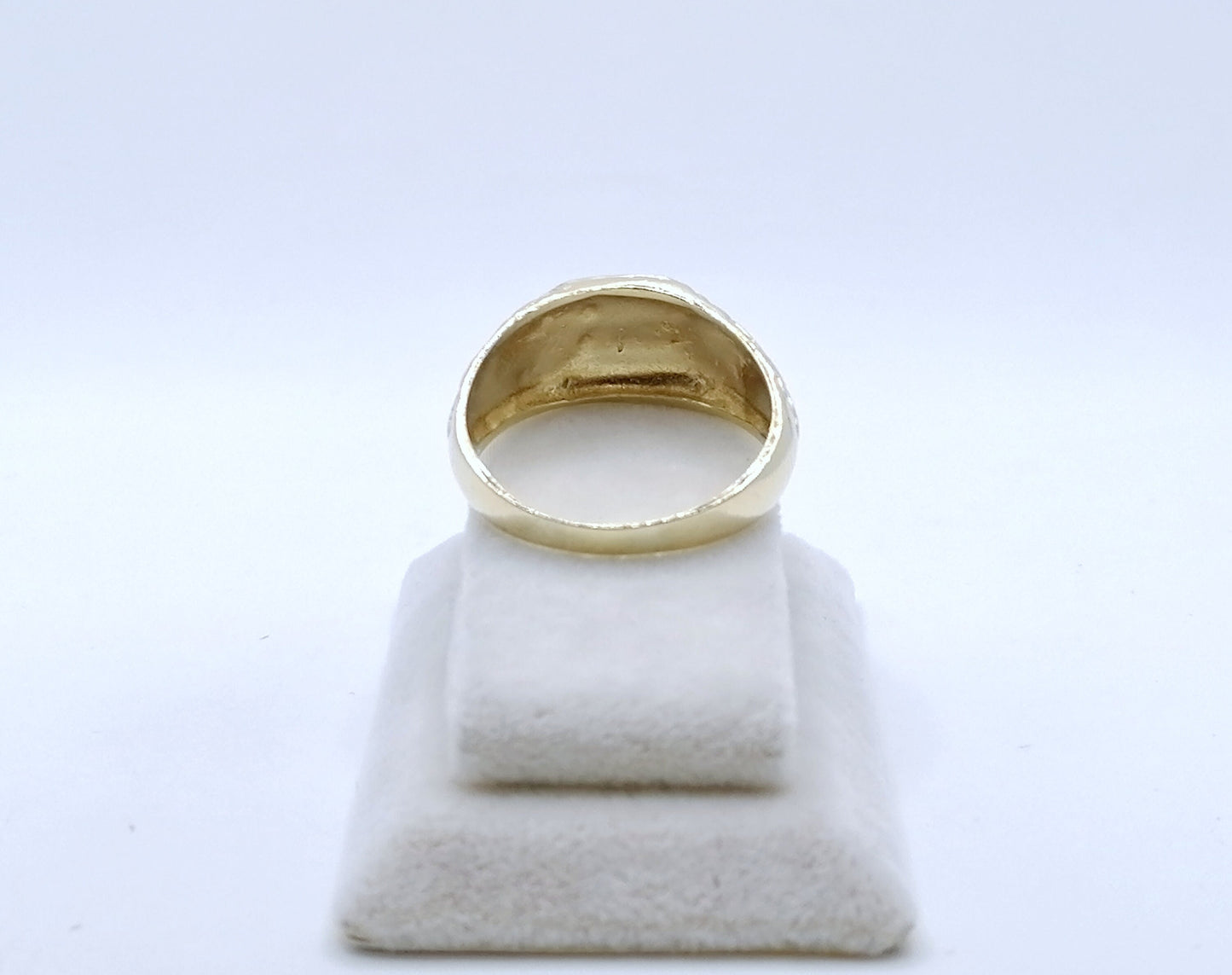 Ring Gold 585er Siegelring Gr. 69