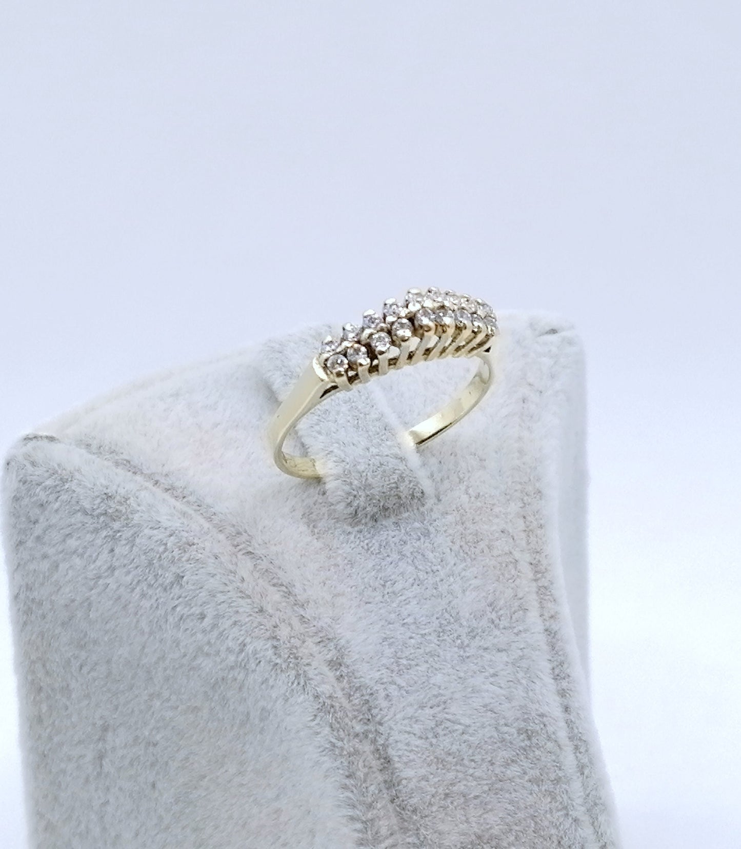Ring Gold 585er mit Zirkonia Gr. 57