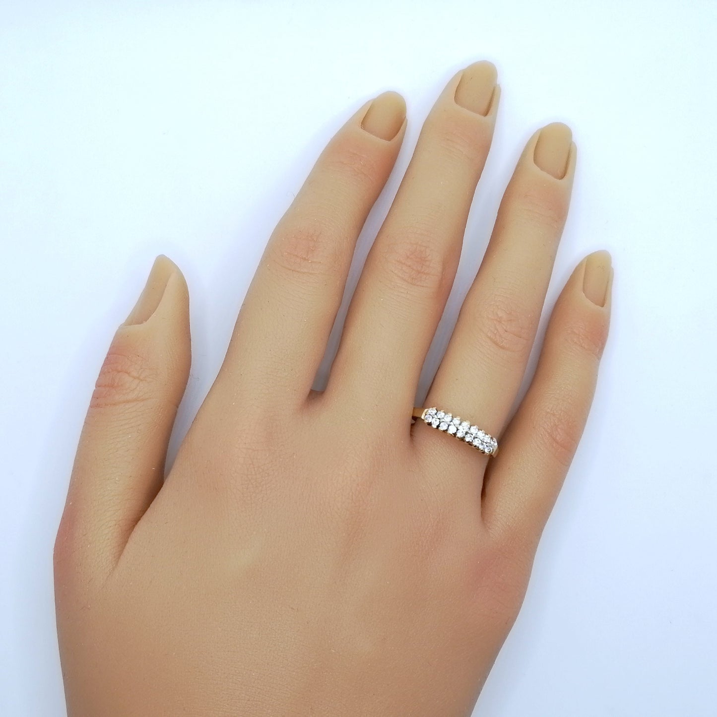 Ring Gold 585er mit Zirkonia Gr. 57