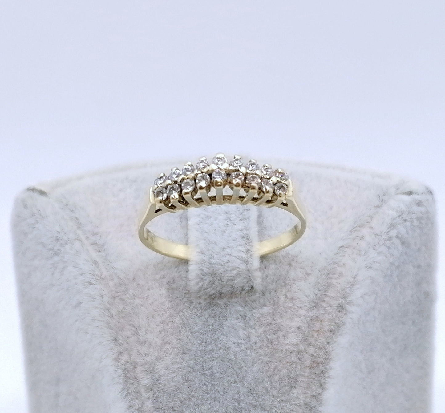 Ring Gold 585er mit Zirkonia Gr. 57