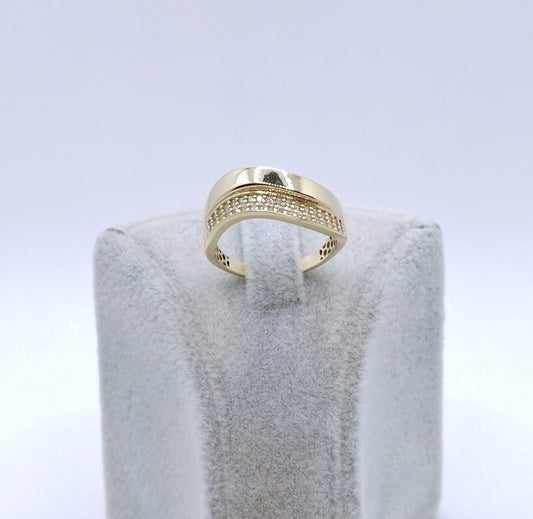 Ring Gold 585er mit Zirkonia