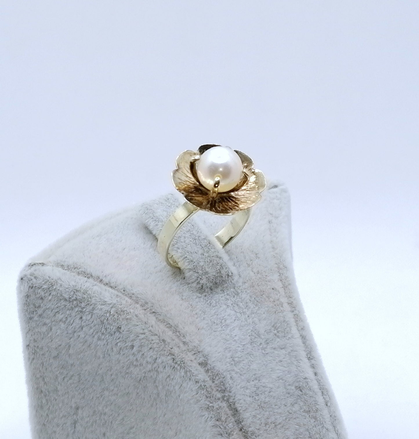 Gold Perlenring 333er Damenring