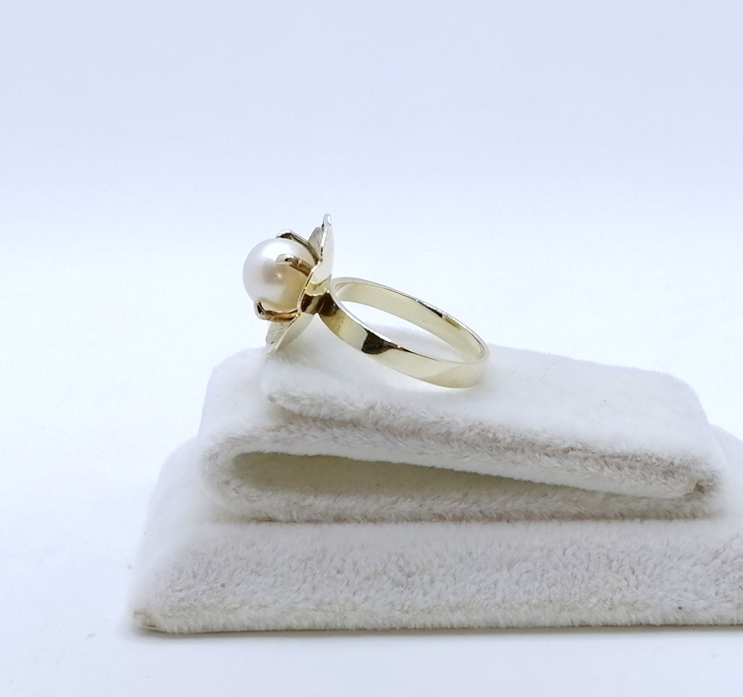 Gold Perlenring 333er Damenring