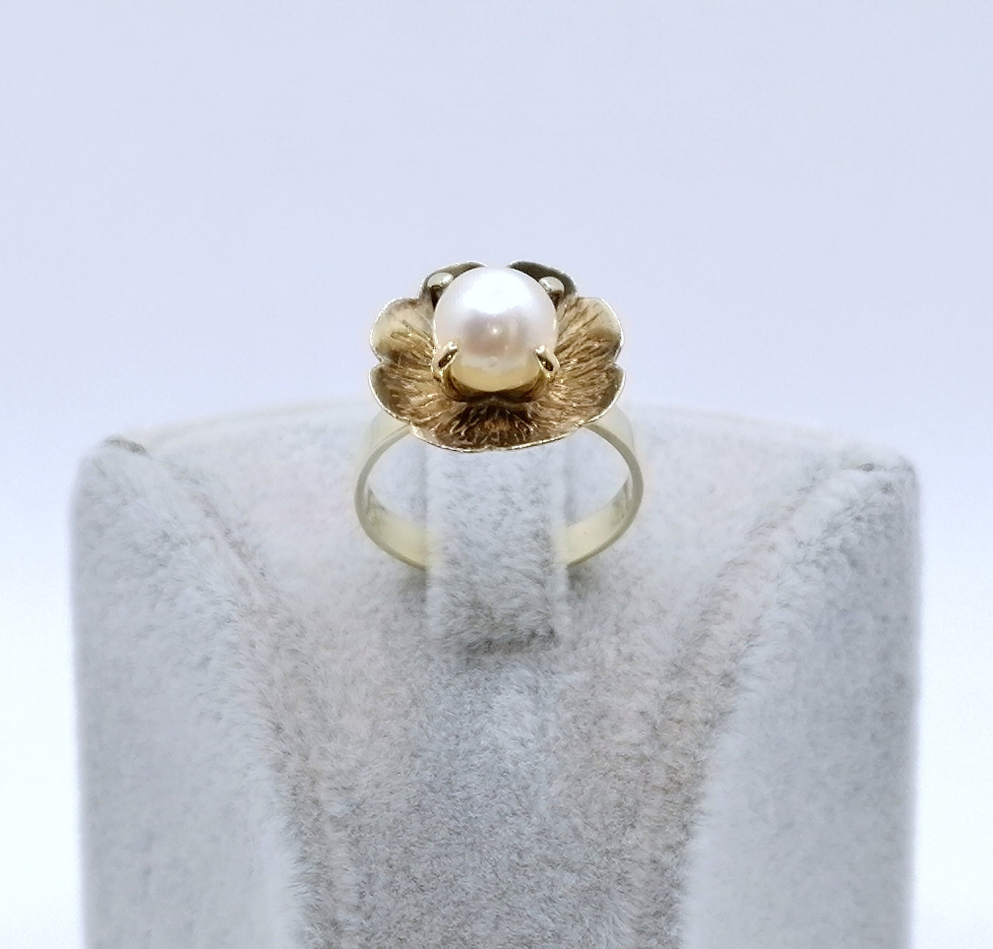 Gold Perlenring 333er Damenring