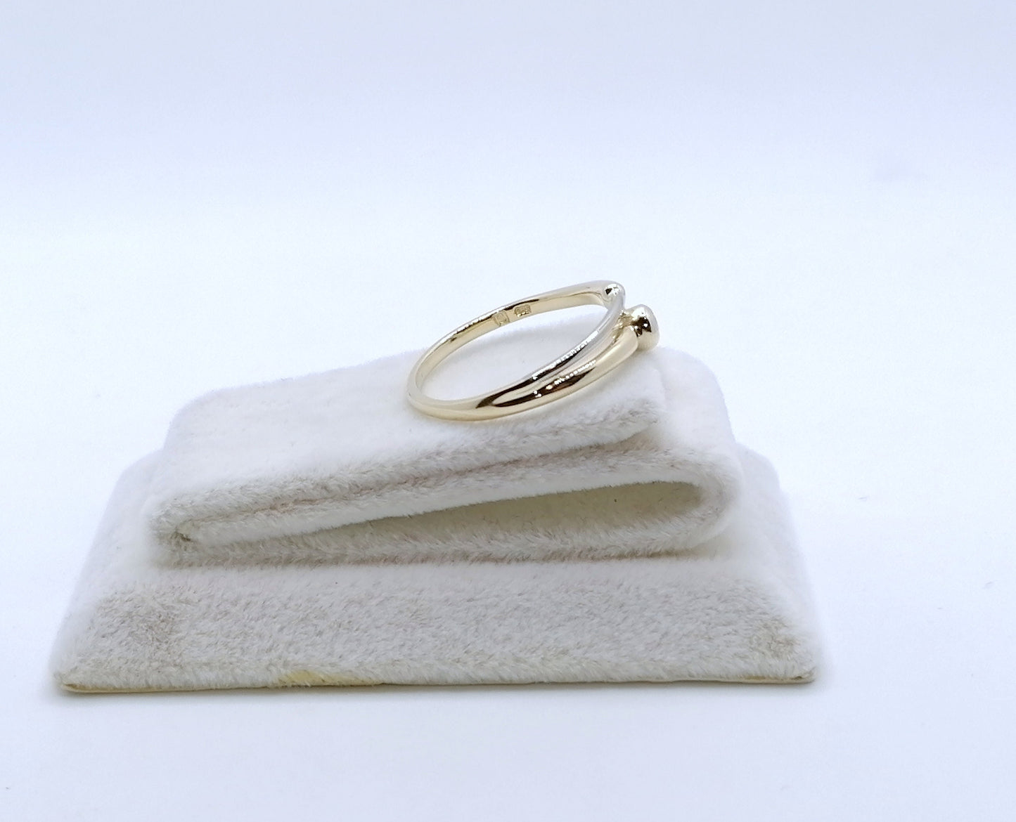 Ring Gold 585er mit Diamant Gr. 53
