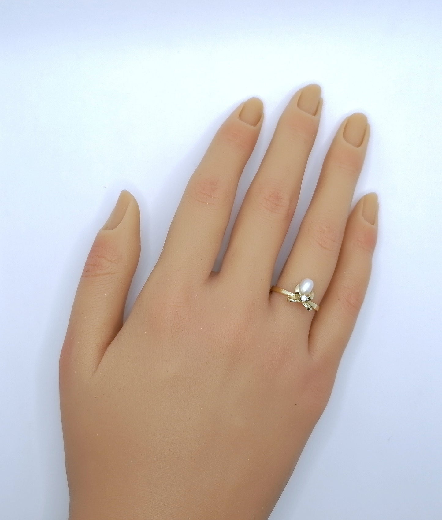 Gold Perlenring 333er Damenring