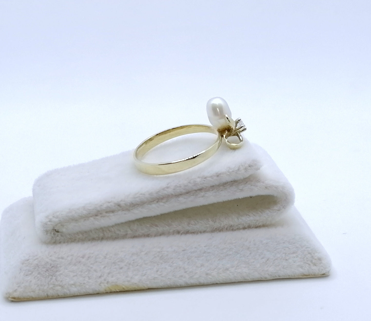Gold Perlenring 333er Damenring