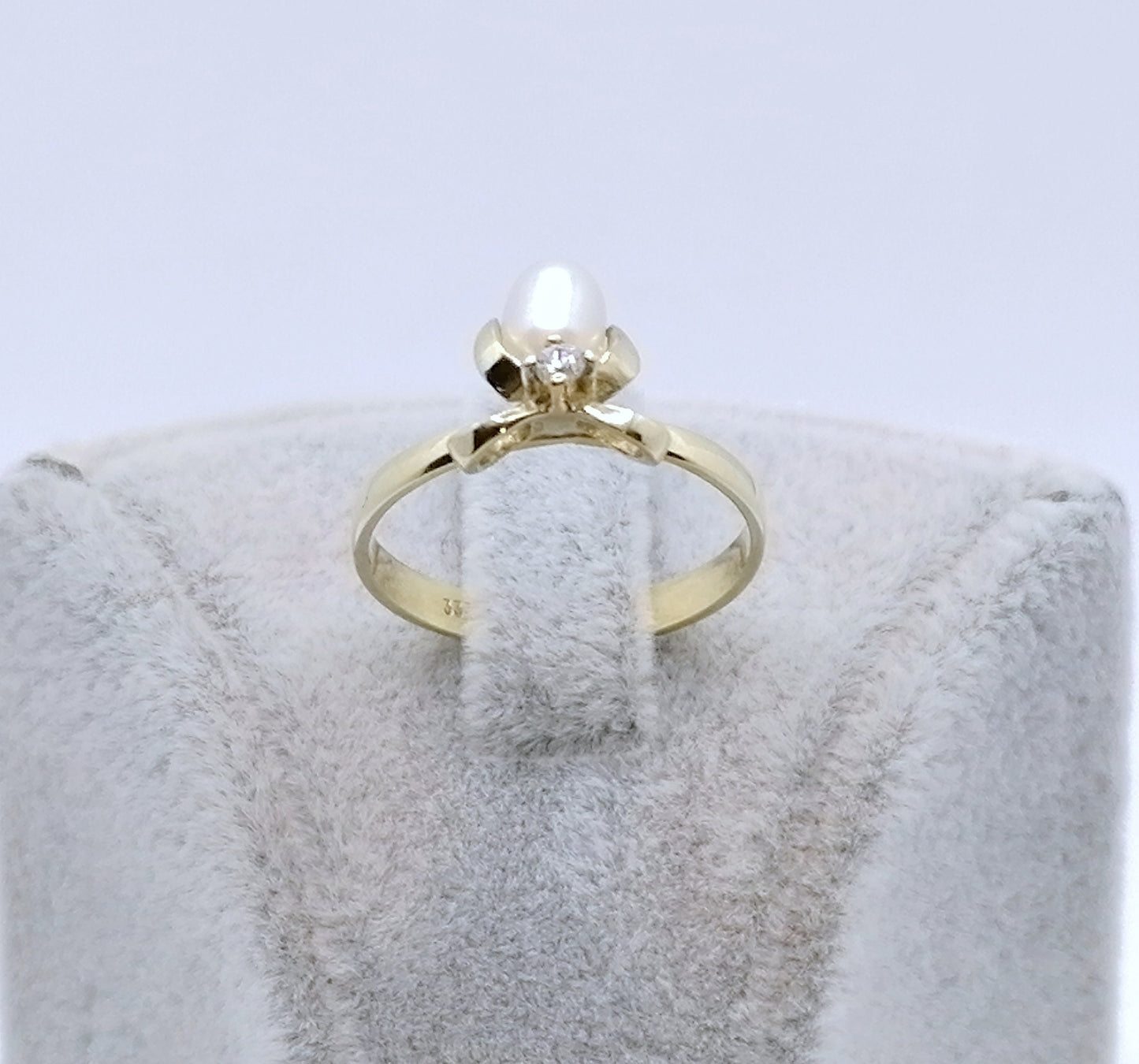 Gold Perlenring 333er Damenring