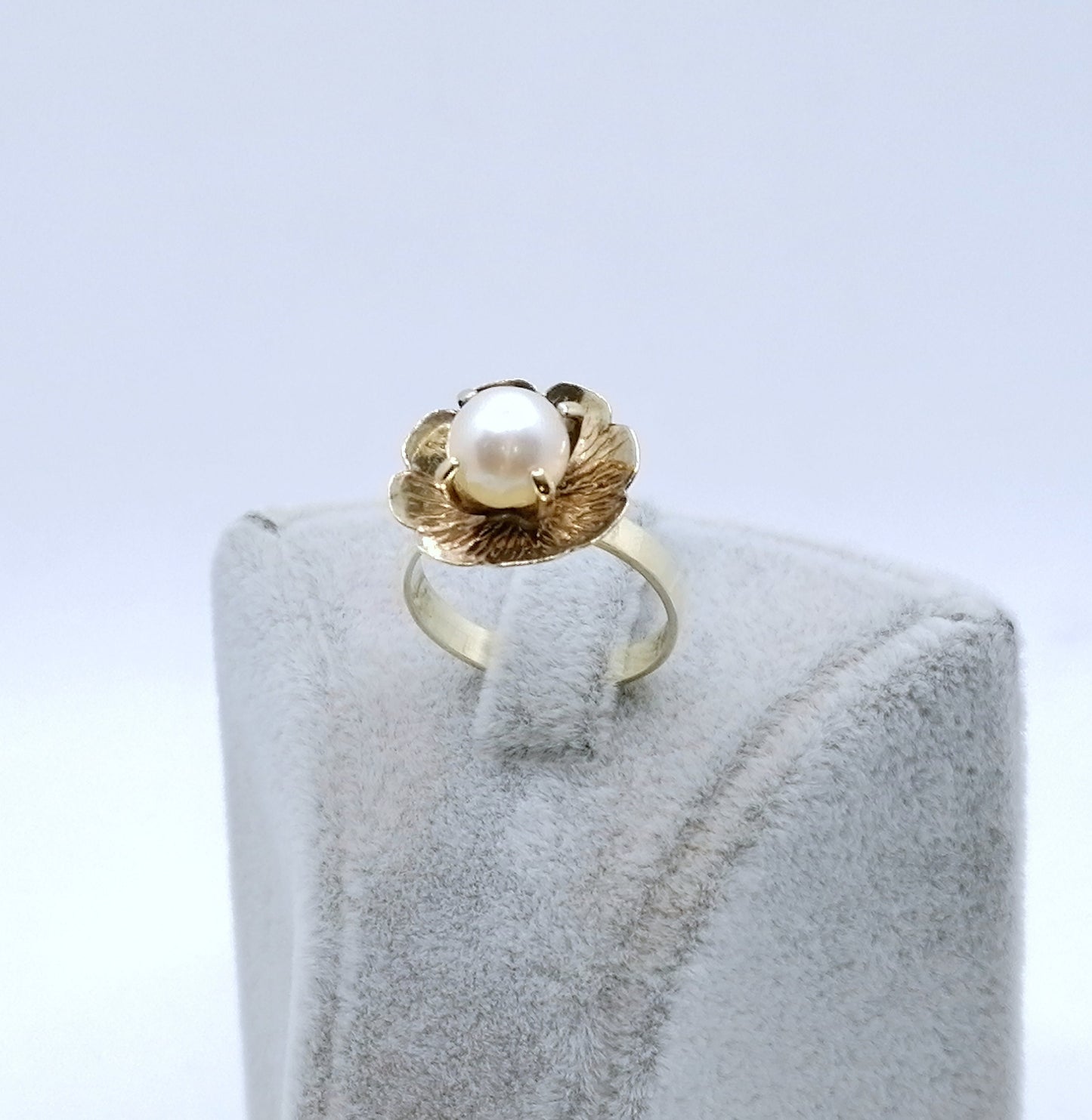 Gold Perlenring 333er Damenring