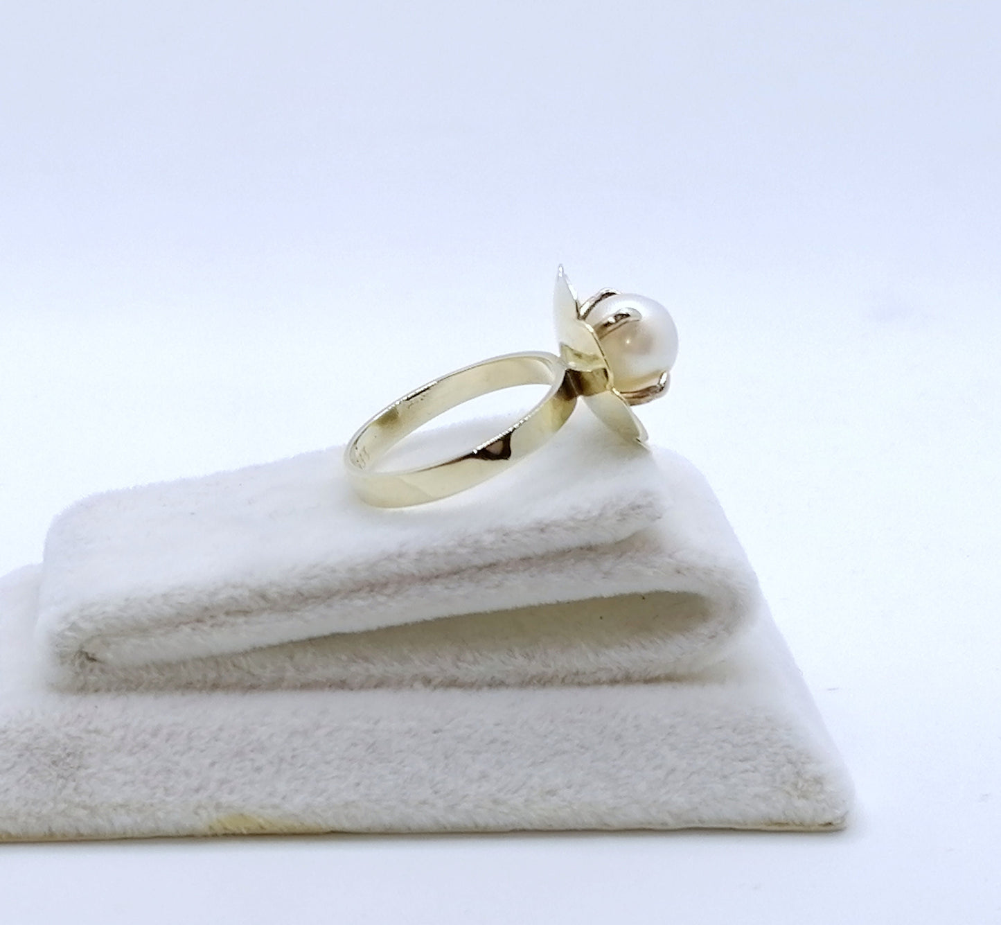 Gold Perlenring 333er Damenring