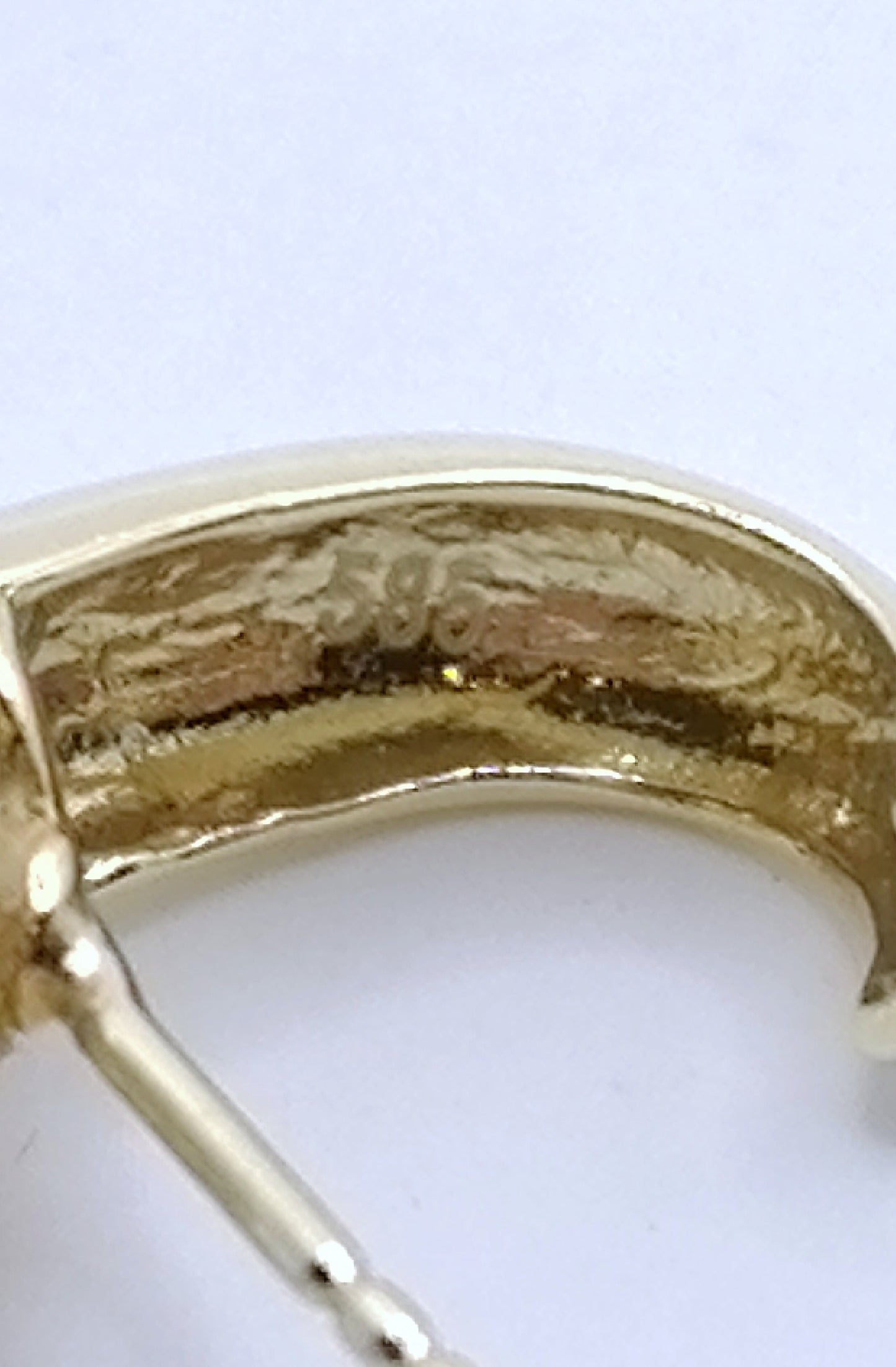 Ohrstecker Gold 585er mit Perle und Diamantsplitter Ohrringe