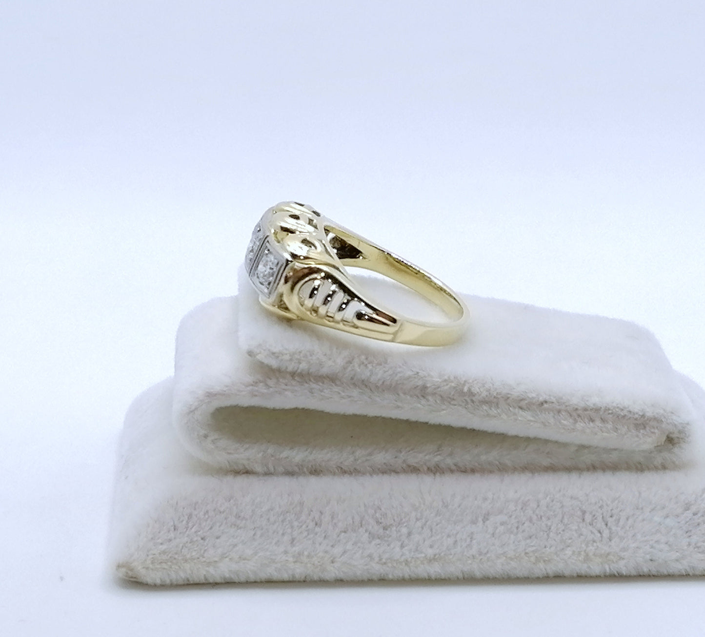 Ring Gold 585er mit Brillanten Gr. 53