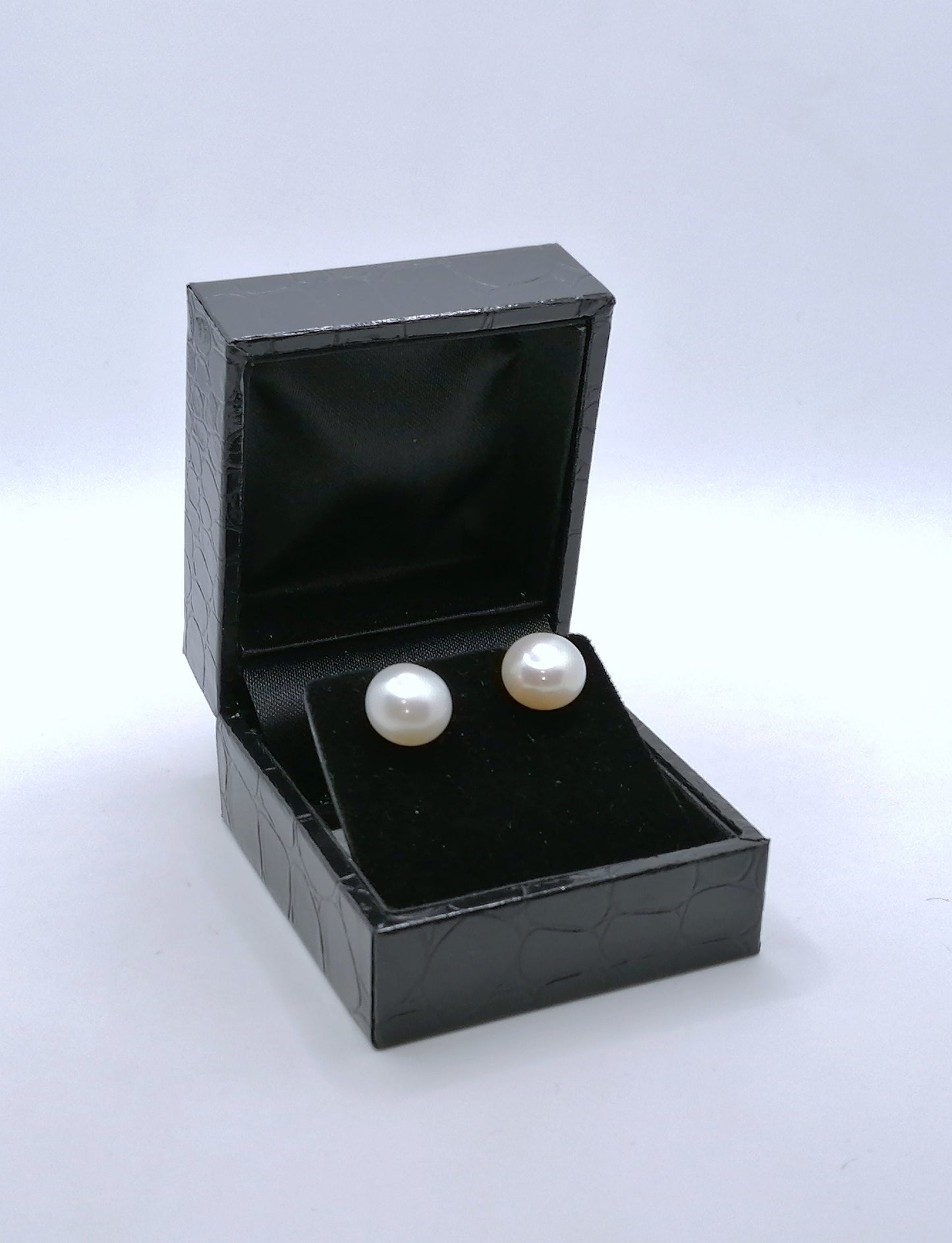 Ohrstecker 585er Gold mit Perlen Button