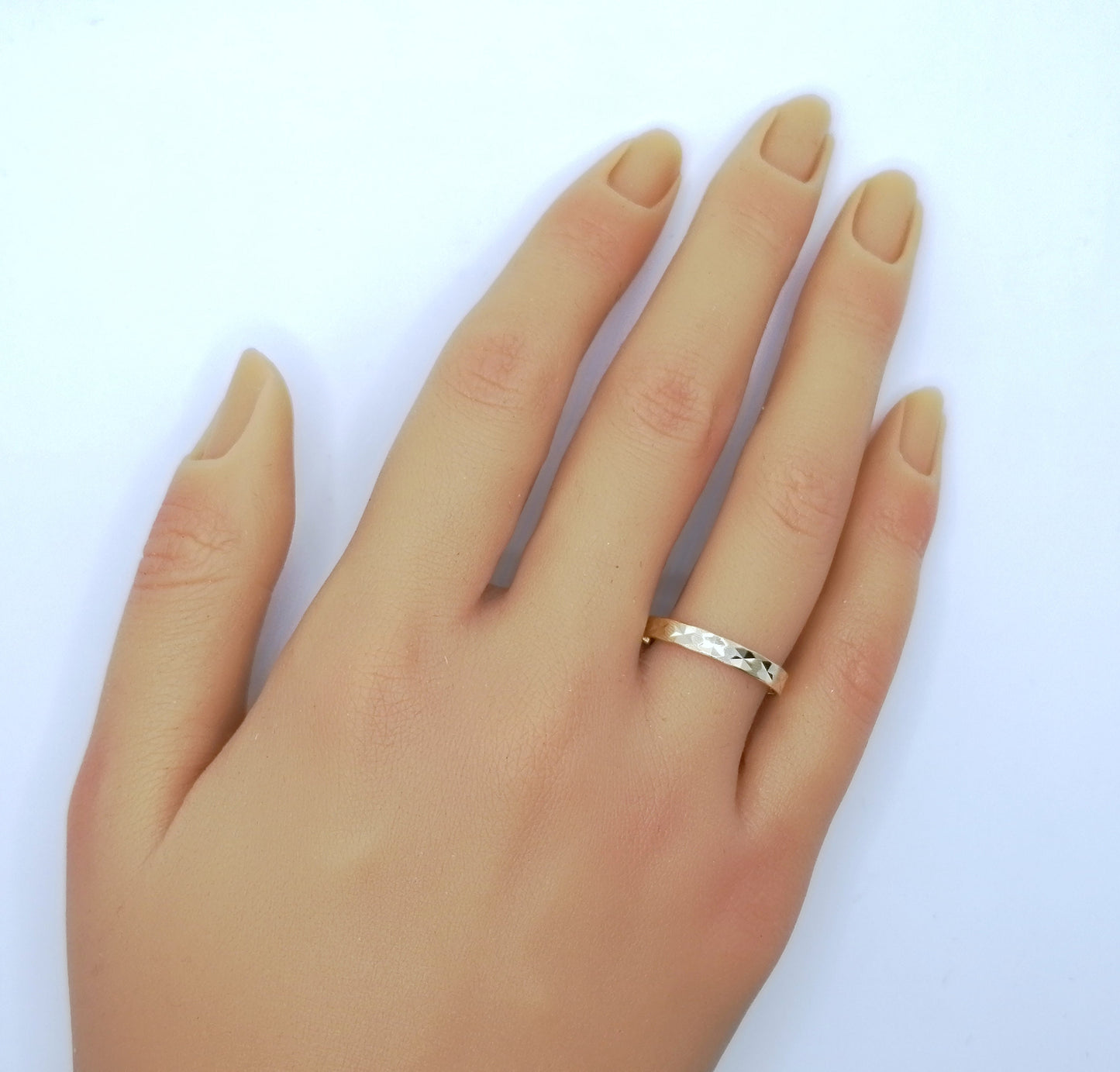Ring Gold 333er Bandring Gr. 59