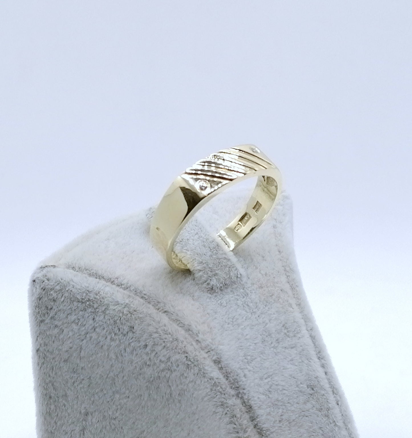 Ring Gold 585er Siegelring Gr. 66