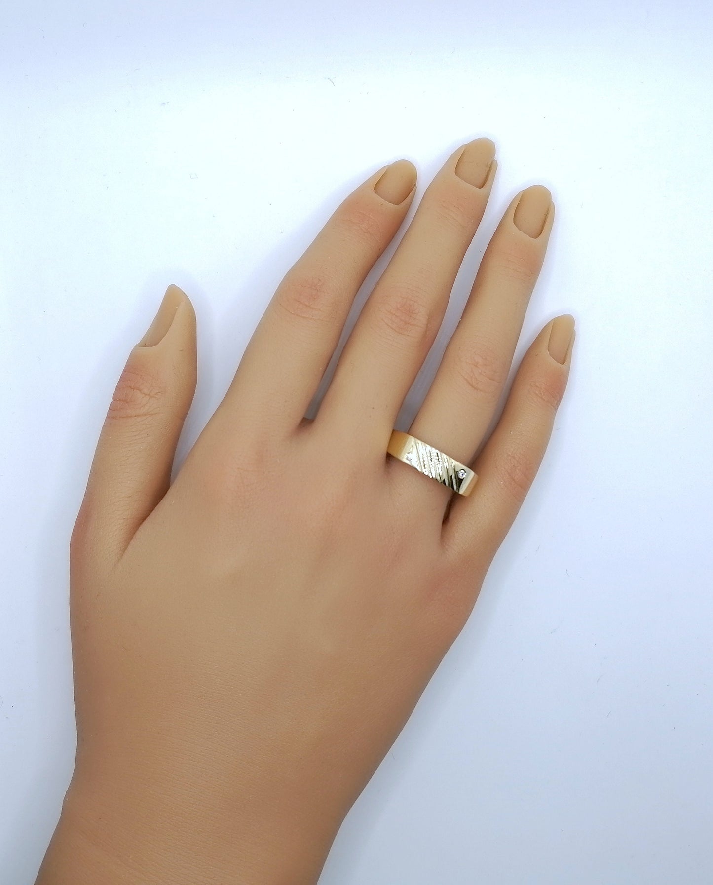 Ring Gold 585er Siegelring Gr. 66